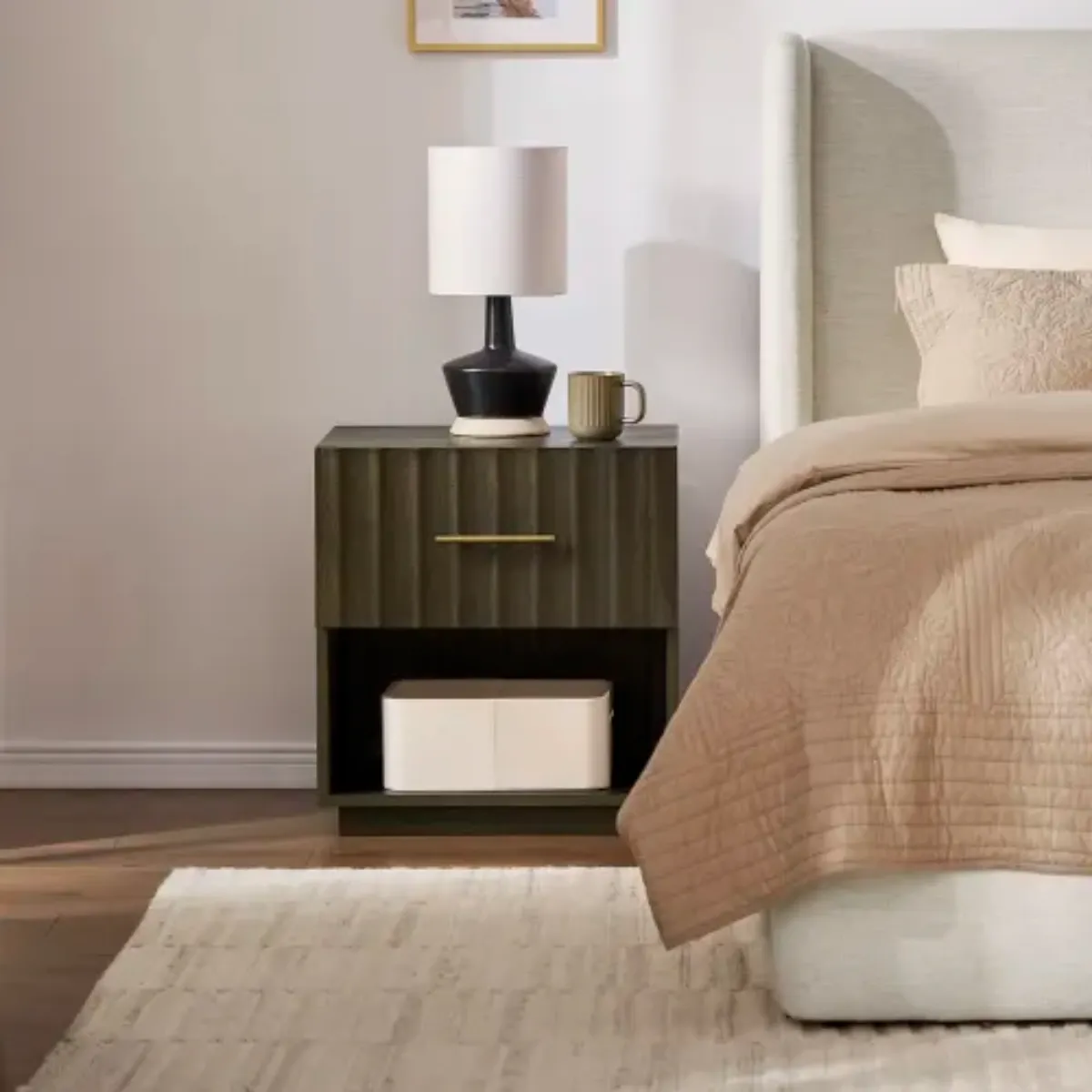 WAVE BEDSIDE TABLE