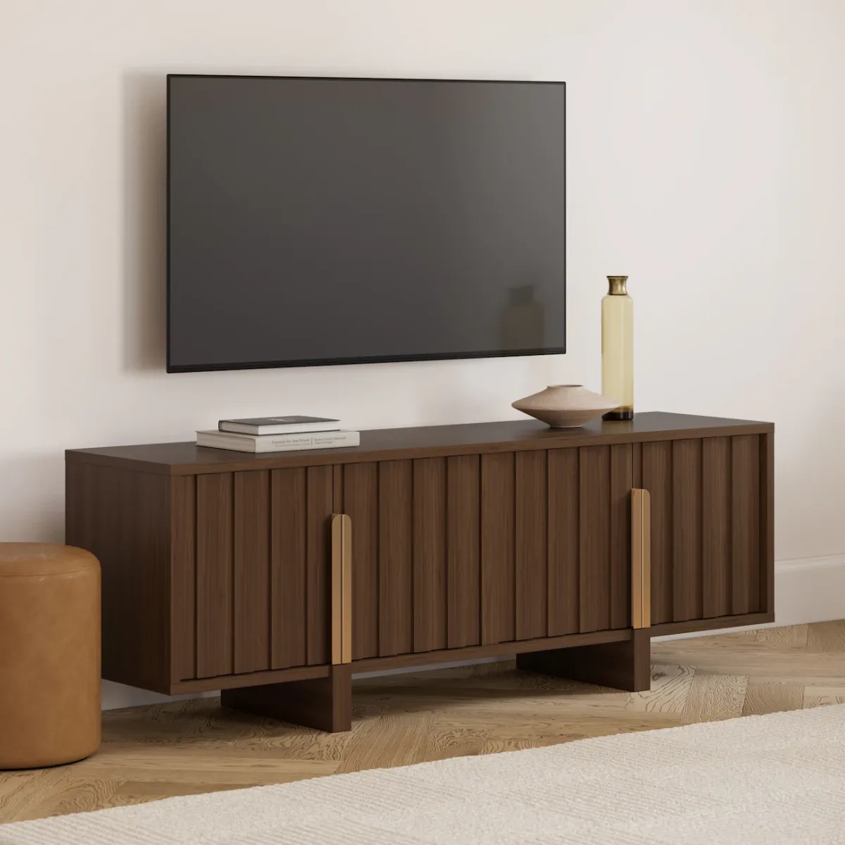 BASE WALNUT  TV UNIT